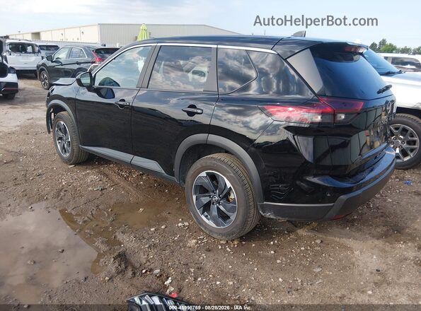 5N1BT3BA2RC691577 2024 NISSAN ROGUE Black უკანა მარცხენა