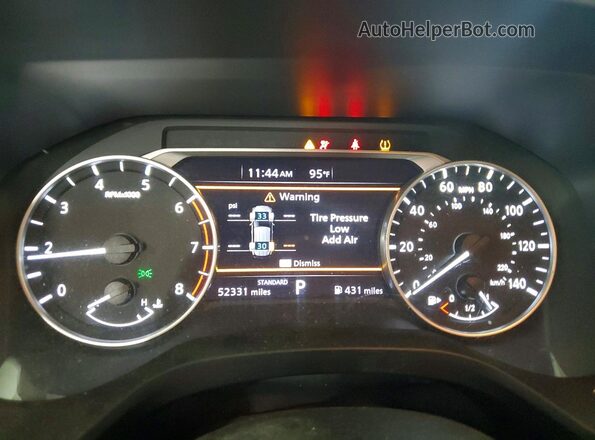 5N1BT3BA2RC696746 2024 NISSAN ROGUE Blue Widok zestawu wskaźników