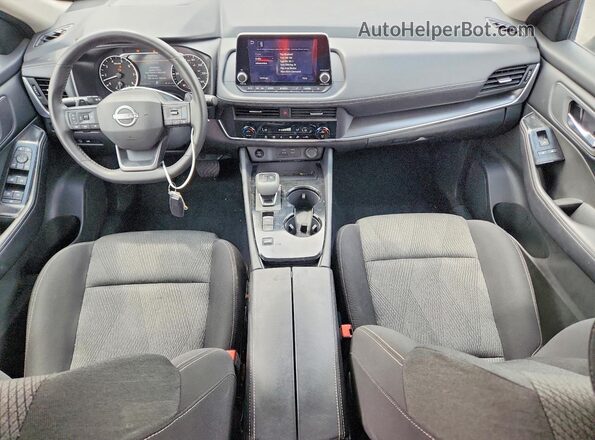 5N1BT3BA2SC827759 2025 NISSAN ROGUE Gray Dashboard view
