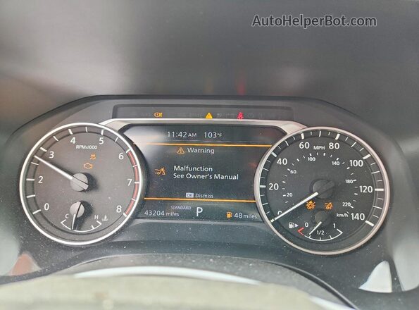 5N1BT3BA2SC827759 2025 NISSAN ROGUE Gray Instrument cluster view
