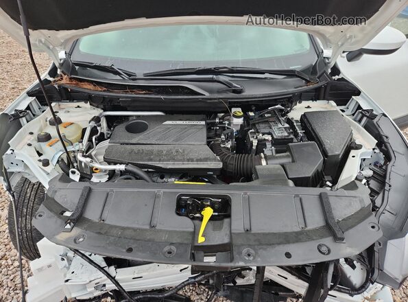 5N1BT3BA2SC869266 2025 NISSAN ROGUE Белый Вид задней части салона