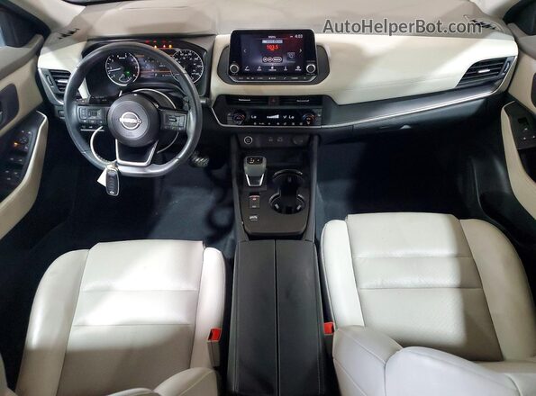 5N1BT3BA3PC802151 2023 NISSAN ROGUE Красный Вид панели приборов