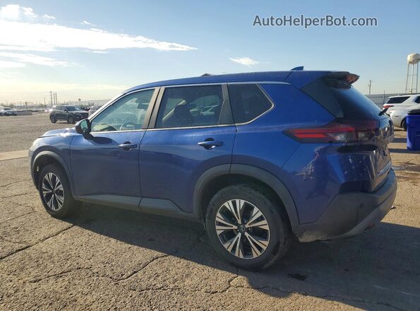 5N1BT3BA3PC850104 2023 NISSAN ROGUE Blue უკანა მარცხენა