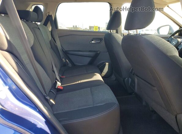 5N1BT3BA3PC850104 2023 NISSAN ROGUE Blue უკანა სალონის ხედი