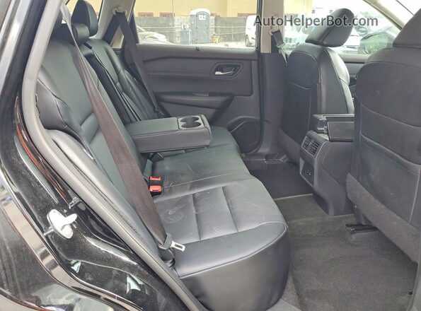 5N1BT3BA3PC901245 2023 NISSAN ROGUE Black უკანა სავარძლების ხედი