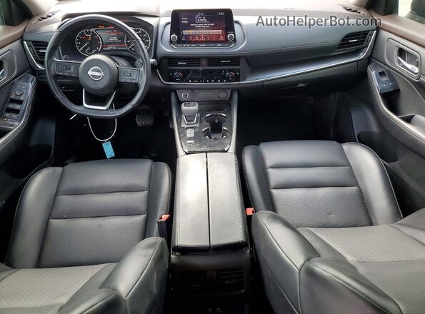 5N1BT3BA3PC901245 2023 NISSAN ROGUE Black წინა პანელის ხედი