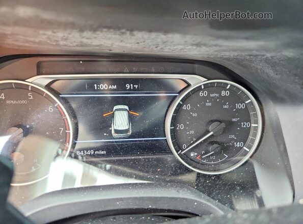 5N1BT3BA3PC901553 2023 NISSAN ROGUE White Vista del cuadro de instrumentos