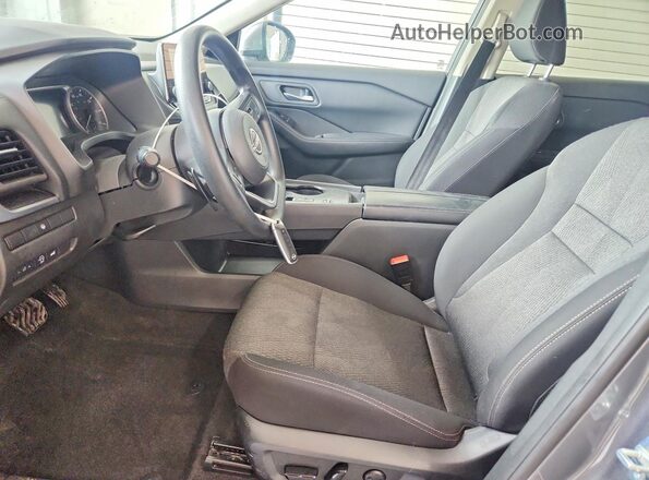 5N1BT3BA3RC730497 2024 NISSAN ROGUE Gray Вид салону спереду