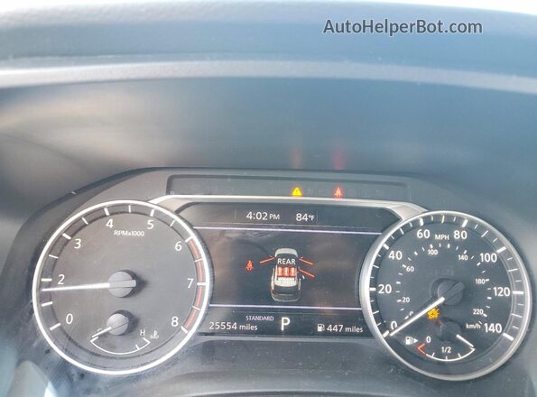 5N1BT3BA3SC861628 2025 NISSAN ROGUE Black ხელსაწყოთა პანელის ხედი