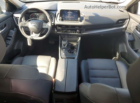 5N1BT3BA3SC861628 2025 NISSAN ROGUE Black წინა პანელის ხედი