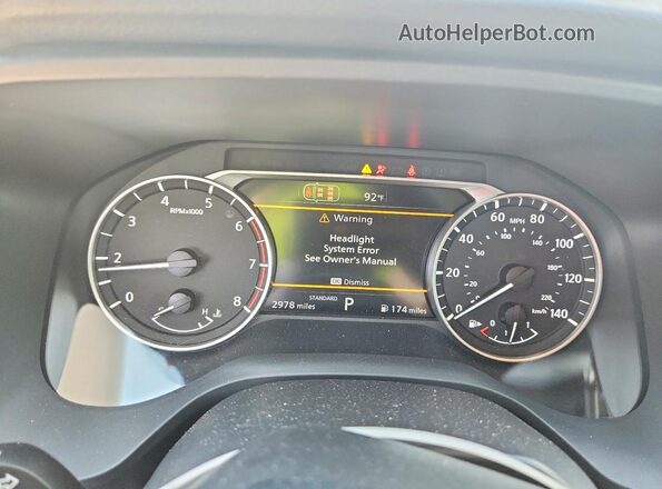 5N1BT3BA3TC740857 2026 NISSAN ROGUE Черный Вид щитка приборов