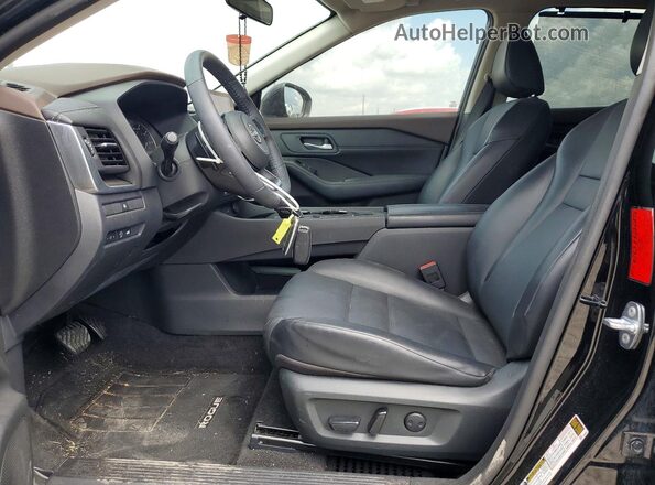 5N1BT3BA4PC772352 2023 NISSAN ROGUE Charcoal წინა სალონის ხედი