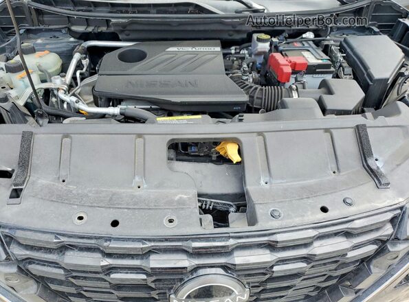 5N1BT3BA4PC772352 2023 NISSAN ROGUE Charcoal უკანა სალონის ხედი