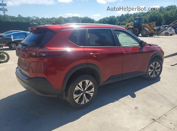 5N1BT3BA4PC799972 2023 NISSAN ROGUE Burgundy Задня права чверть