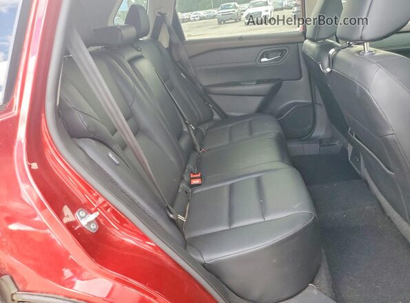 5N1BT3BA4PC851701 2023 NISSAN ROGUE Red Widok tylnych siedzeń