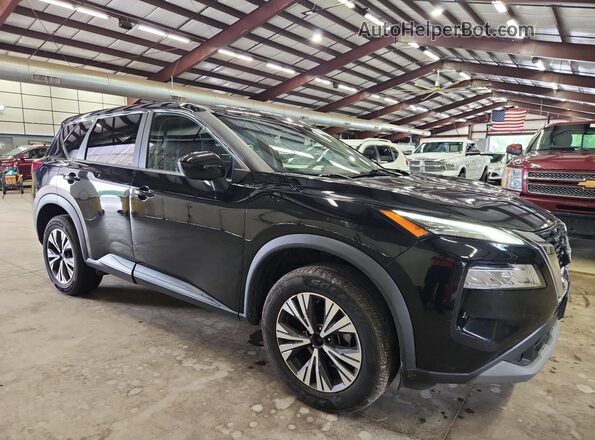 5N1BT3BA4PC853948 2023 NISSAN ROGUE Black 360 interior view