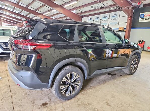 5N1BT3BA4PC853948 2023 NISSAN ROGUE Black Rear right