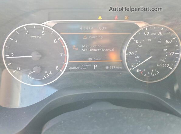 5N1BT3BA4PC901111 2023 NISSAN ROGUE White Instrument cluster view