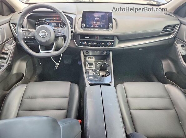5N1BT3BA4RC743890 2024 NISSAN ROGUE Gray Вид панелі приладів