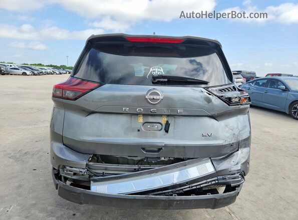 5N1BT3BA4RC743890 2024 NISSAN ROGUE Gray Вид ззаду