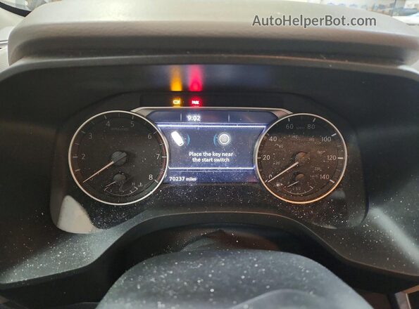 5N1BT3BA4SC763952 2025 NISSAN ROGUE White ხელსაწყოთა პანელის ხედი