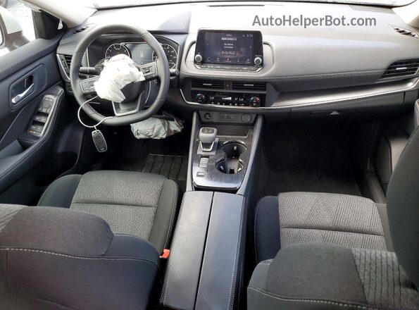 5N1BT3BA4SC790410 2025 NISSAN ROGUE White წინა პანელის ხედი