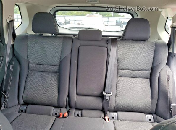 5N1BT3BA4SC790410 2025 NISSAN ROGUE White უკანა სავარძლების ხედი