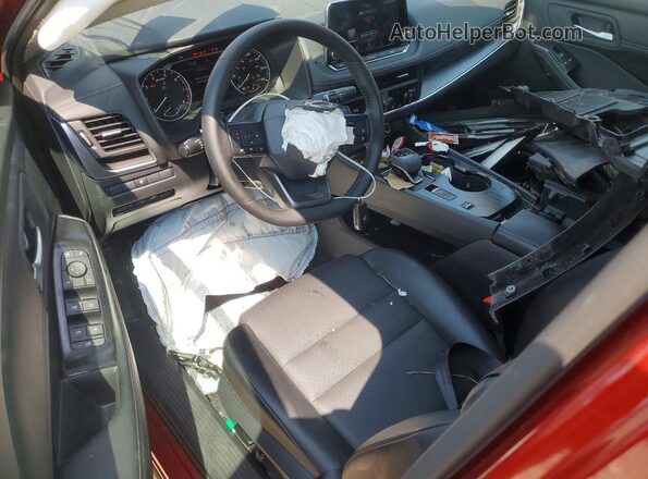 5N1BT3BA4TC698358 2026 NISSAN ROGUE Burgundy Вид панелі приладів