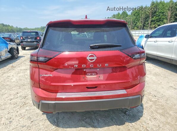 5N1BT3BA4TC698358 2026 NISSAN ROGUE Burgundy Вид ззаду