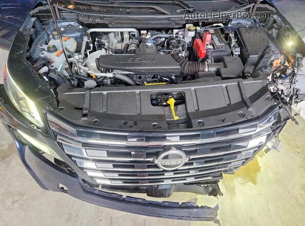 5N1BT3BA4TC724103 2026 NISSAN ROGUE Синий Вид задней части салона