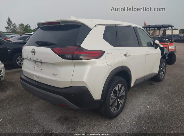 5N1BT3BA5PC689836 2023 NISSAN ROGUE White Задня права чверть