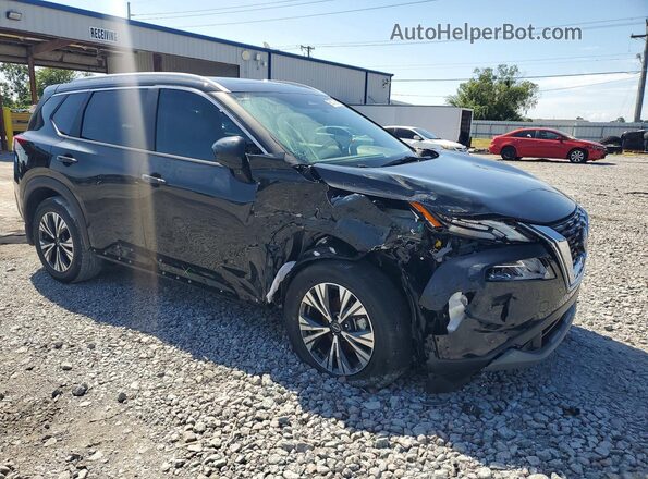 5N1BT3BA5PC883038 2023 NISSAN ROGUE Black უკანა ხედი