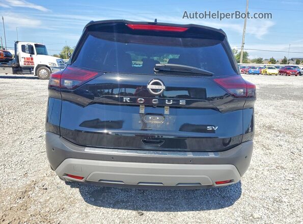 5N1BT3BA5PC883038 2023 NISSAN ROGUE Black უკანა სავარძლების ხედი