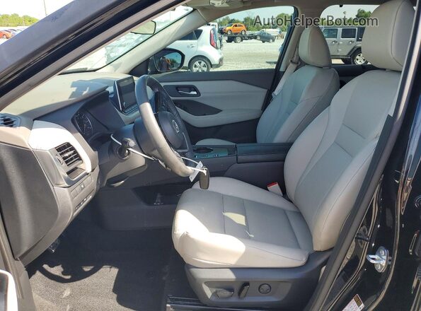 5N1BT3BA5PC883038 2023 NISSAN ROGUE Black ძრავის განყოფილების ხედი