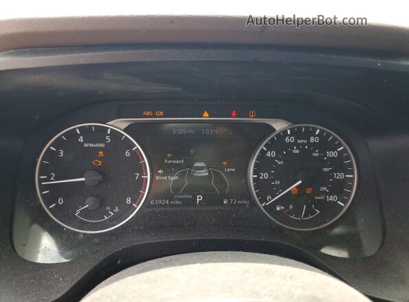 5N1BT3BA5PC933100 2023 NISSAN ROGUE Gray Vista del cuadro de instrumentos