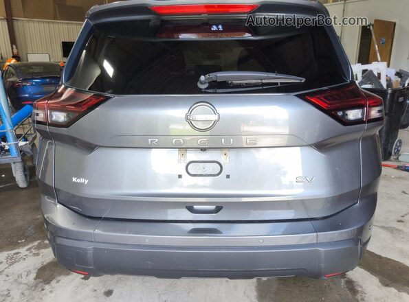 5N1BT3BA5RC761119 2024 NISSAN ROGUE Silver VIN კოდის სტიკერის ხედი