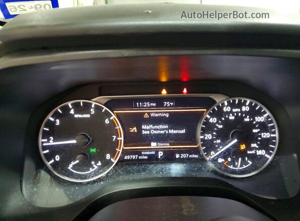 5N1BT3BA5SC786401 2025 NISSAN ROGUE White Widok zestawu wskaźników