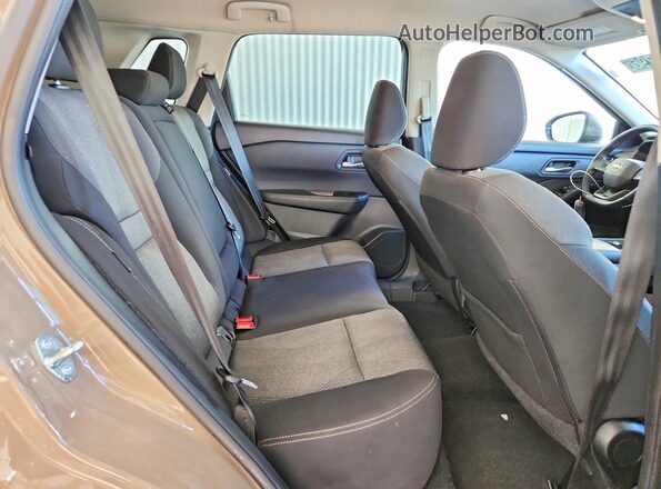 5N1BT3BA5SC820241 2025 NISSAN ROGUE Beige Rear seats view