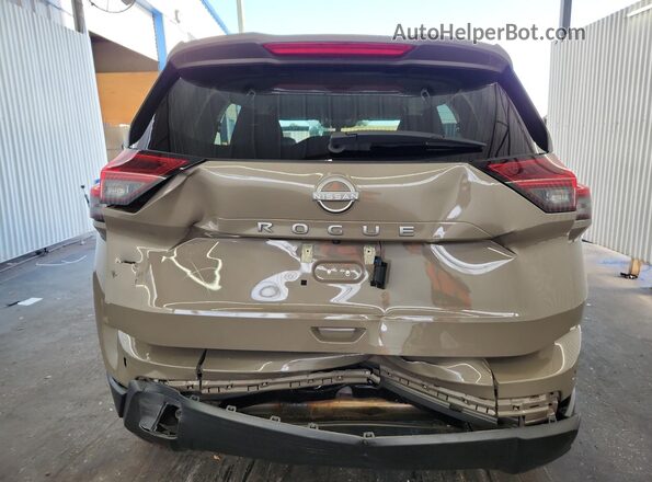 5N1BT3BA5SC820241 2025 NISSAN ROGUE Beige VIN sticker view