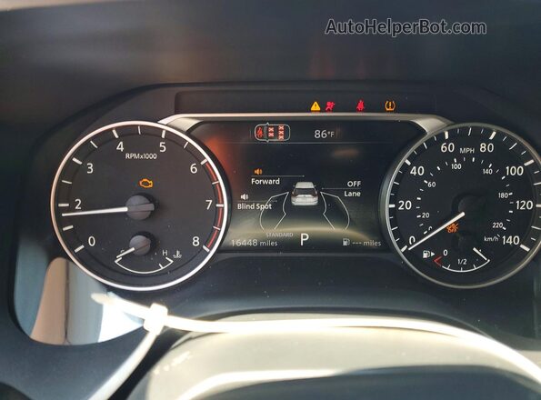 5N1BT3BA5TC766196 2026 NISSAN ROGUE Blue ხელსაწყოთა პანელის ხედი