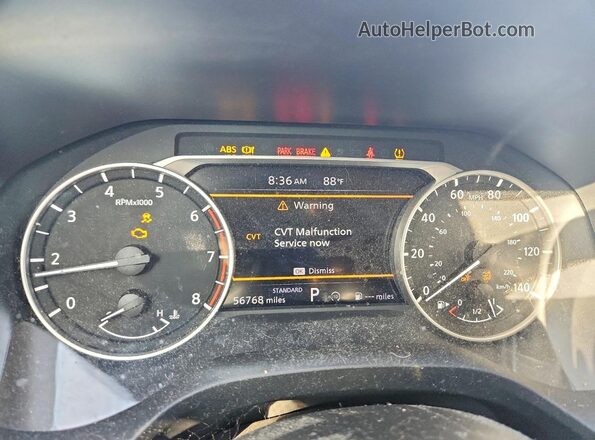 5N1BT3BA6PC788908 2023 NISSAN ROGUE Silver Instrument cluster view