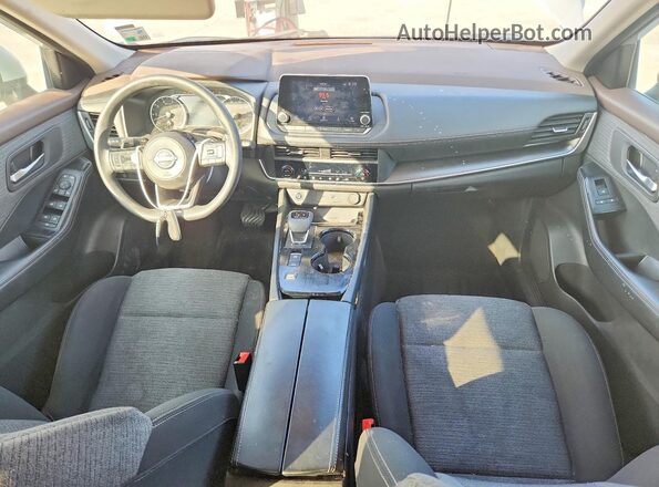 5N1BT3BA6PC788908 2023 NISSAN ROGUE Silver Dashboard view