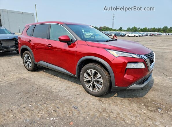 5N1BT3BA6PC943036 2023 NISSAN ROGUE Red წინა მარჯვენა