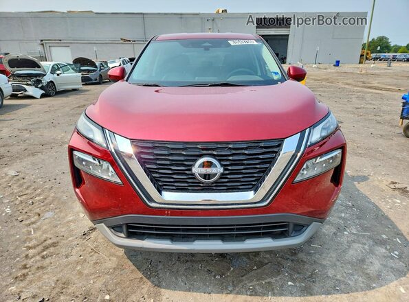 5N1BT3BA6PC943036 2023 NISSAN ROGUE Red წინა ხედი