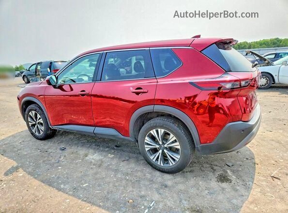 5N1BT3BA6PC943036 2023 NISSAN ROGUE Red უკანა მარცხენა