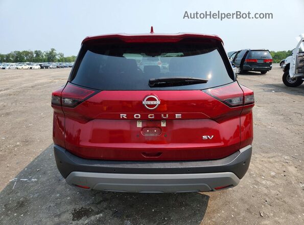 5N1BT3BA6PC943036 2023 NISSAN ROGUE Red უკანა ხედი