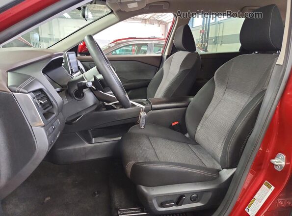 5N1BT3BA6PC944123 2023 NISSAN ROGUE Red Вид салону спереду