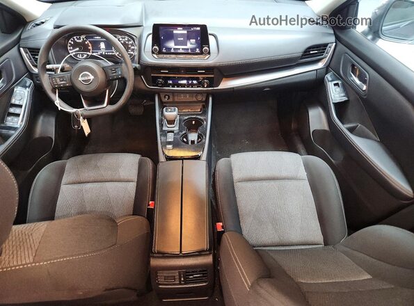 5N1BT3BA6RC699424 2024 NISSAN ROGUE Gray წინა პანელის ხედი