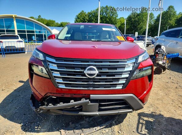 5N1BT3BA6SC767324 2025 NISSAN ROGUE Red Widok z przodu