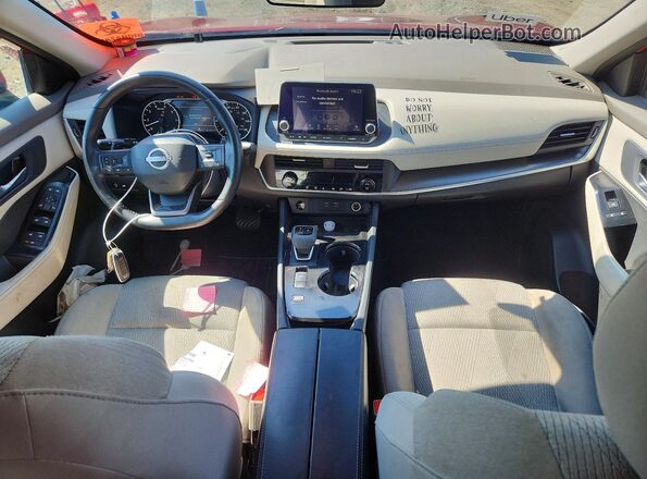 5N1BT3BA6SC767324 2025 NISSAN ROGUE Red Widok deski rozdzielczej